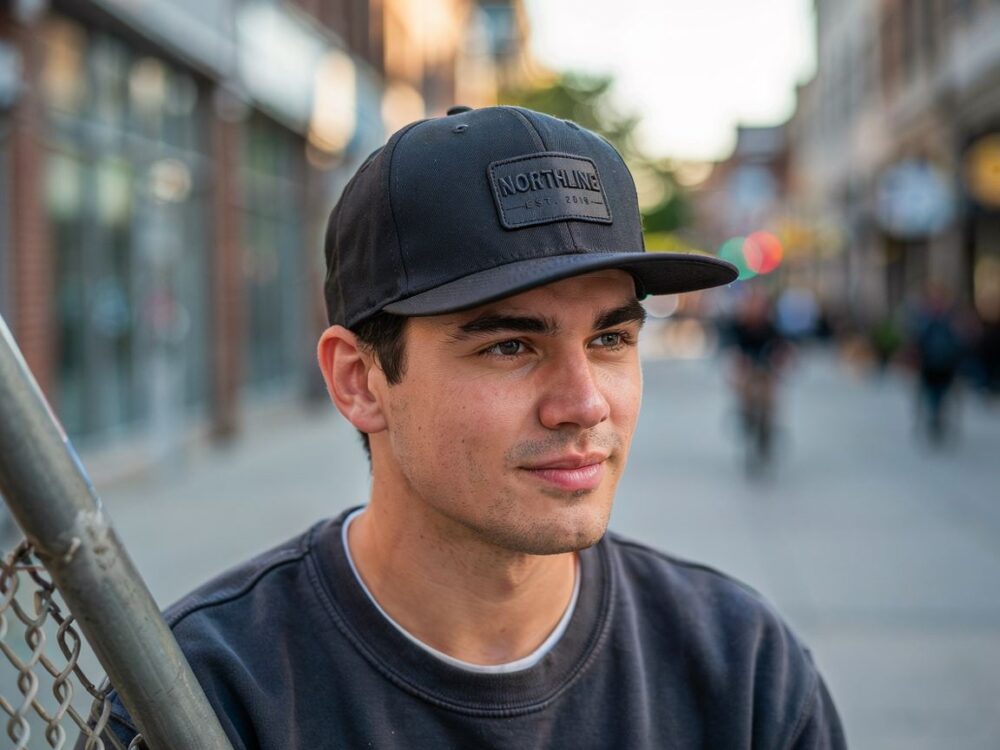 snapback detal regulacji z tyłu